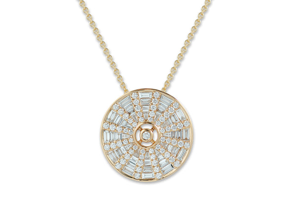 Twist Kaleidoscope II Diamond Necklace (Medium)