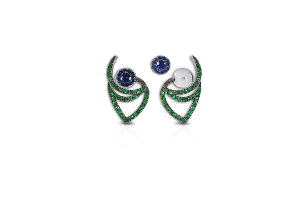 【HYERES LOR】23FW★ Champagne Moon Brass(Y) Wide Earring HYERES LOR】23FW☆ Champagne Moon Brass(Y) Wide Earring