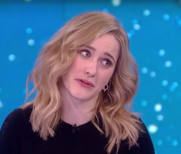 Rachel Brosnahan 12.2019 on The View