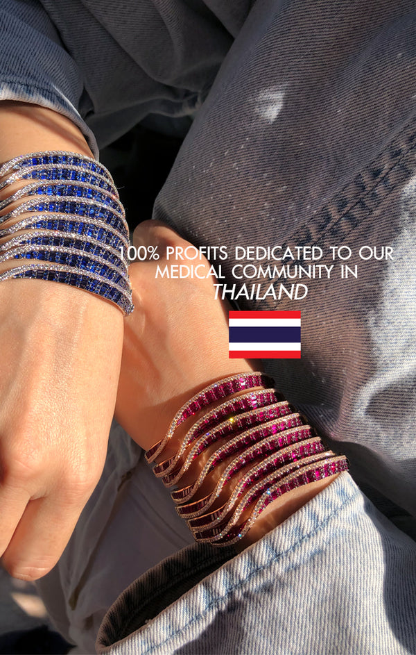 100% Profits dedicated to Medical Community in Thailand