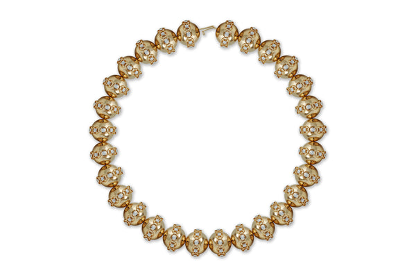 Twist Kaleidoscope Petite Eternity Ball Necklace