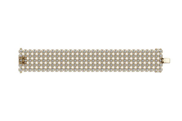 Mingle Petite 5 Eternity Diamond Tennis Bracelet