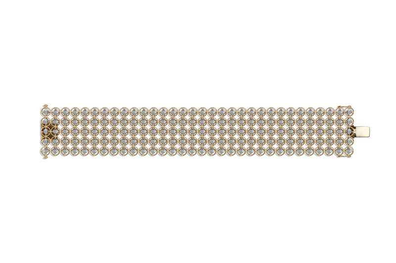 Mingle Petite 5 Eternity Diamond Tennis Bracelet