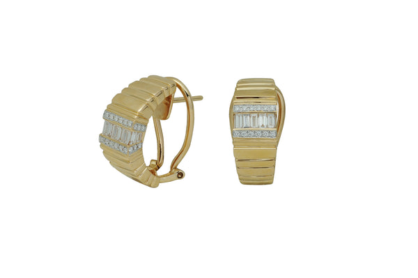 Twist Cigar Minimalist Diamond Ring