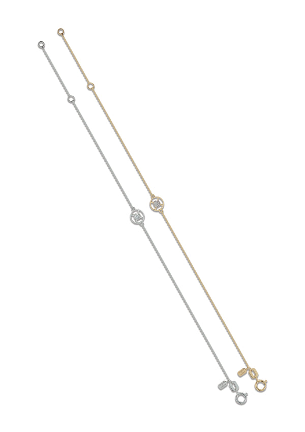 Mingle Petite Uno Diamond Bracelet