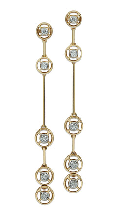 Mingle Petite 5 Diamond Earrings