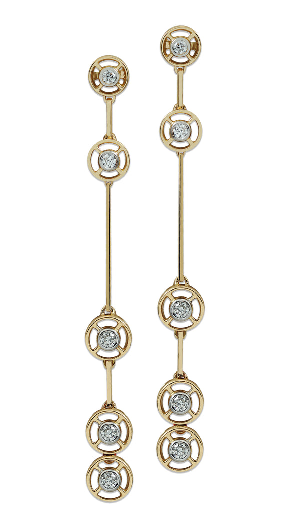 Mingle Petite 5 Diamond Earrings