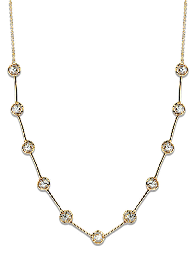 Mingle Petite 11 Diamond Necklace