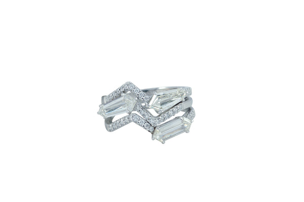 Origami Ziggy Jazz Diamond Ring
