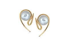 Talay South Sea Pearl Silhouette Earring
