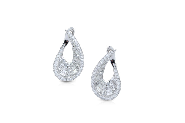 Talay front-back droplet Earrings