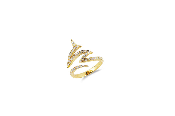 Le Phoenix Claw Diamond Ring