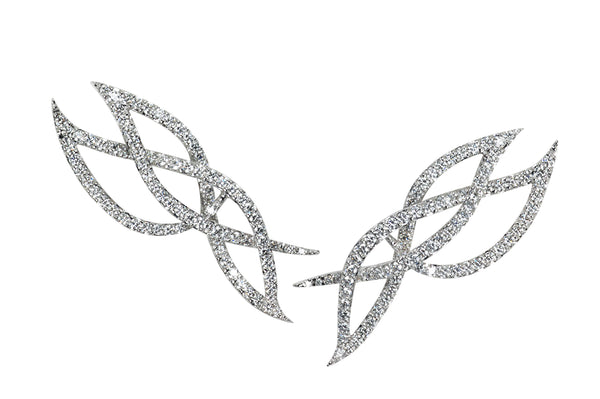 Le Phoenix Intertwined Diamond Earrings [as seen on Camila Cabello]