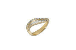 Talay Duo Wave Diamond Ring