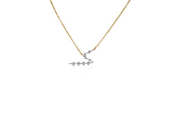 Talisman: Constellation Alphabet S Diamond Necklace