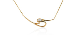 Talay Silhouette Wave Necklace