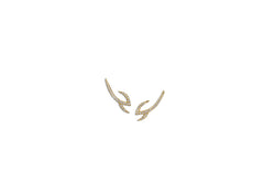 Le Phoenix Claw Diamond Earrings